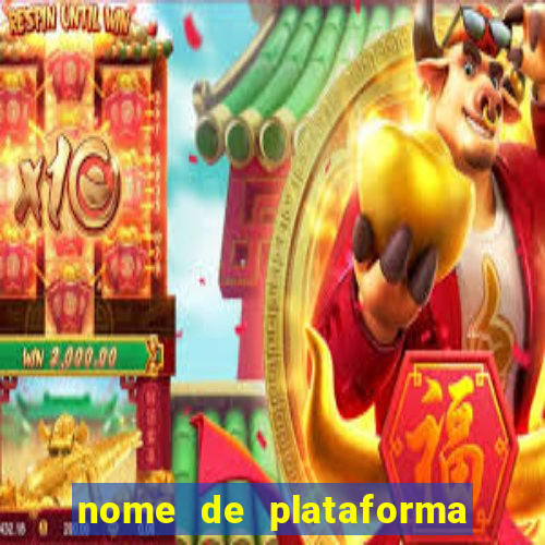 nome de plataforma de jogos